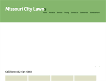 Tablet Screenshot of missouricitylawnmowingservices.com